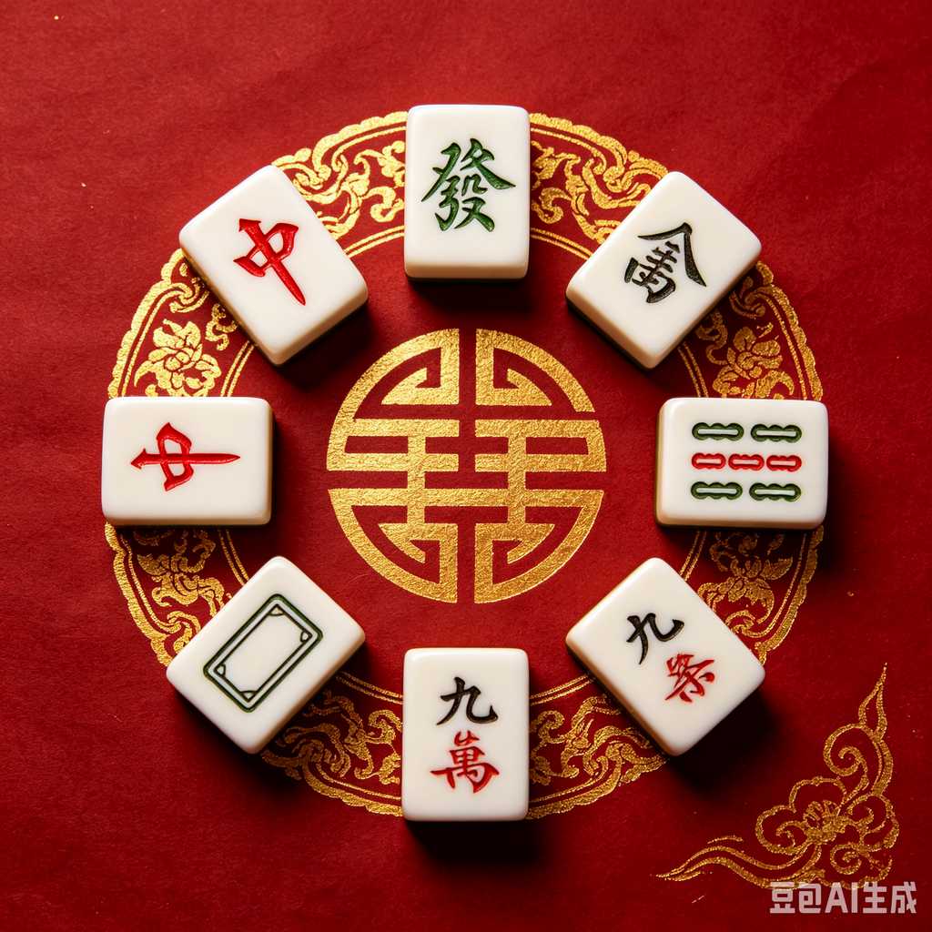 hand carved mahjong tiles