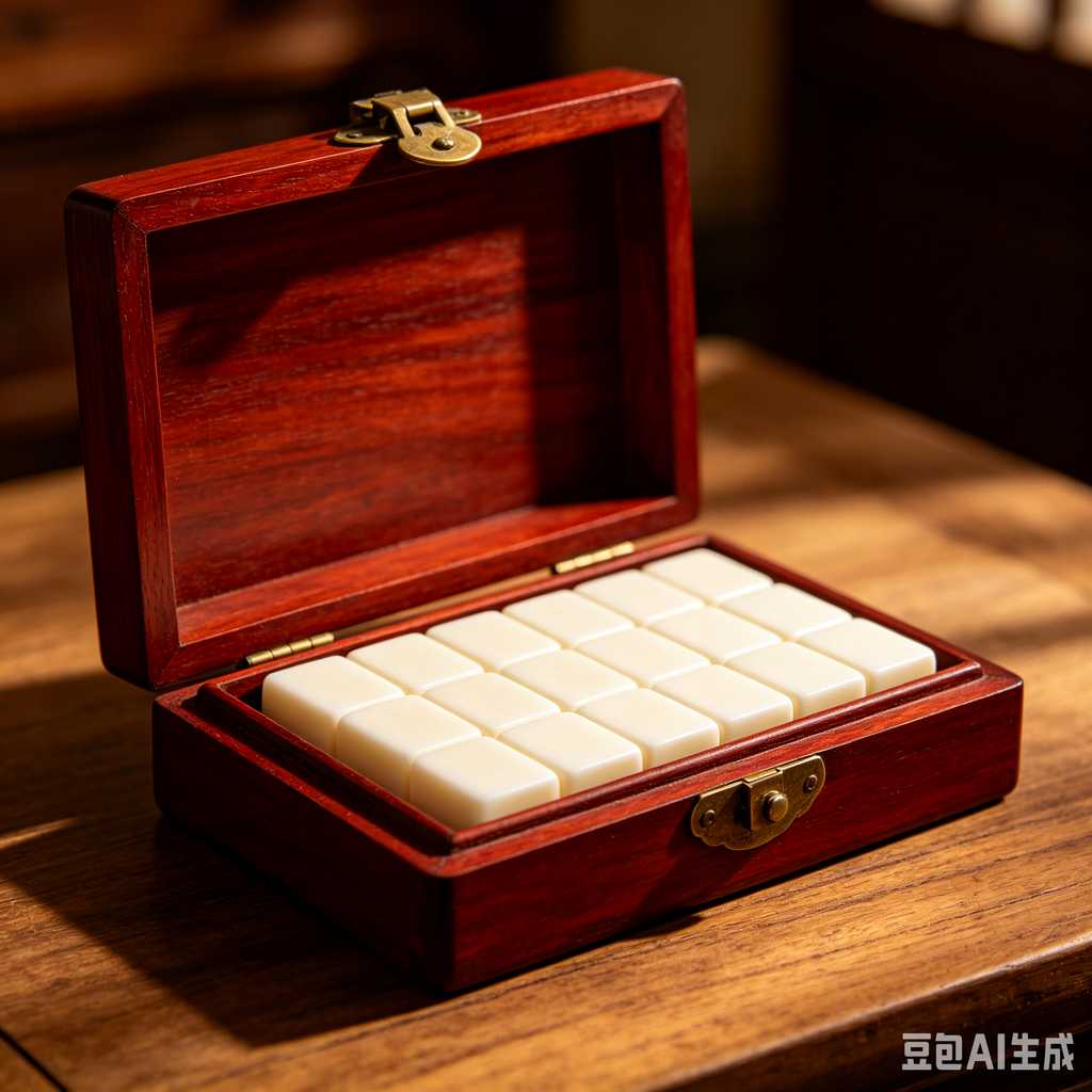 personalized souvenir mahjong set